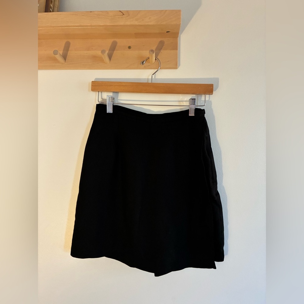 Vintage Black Skort